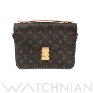 Louis Vuitton Monogram Metis Pochette Brown Canvas Handbag Bag